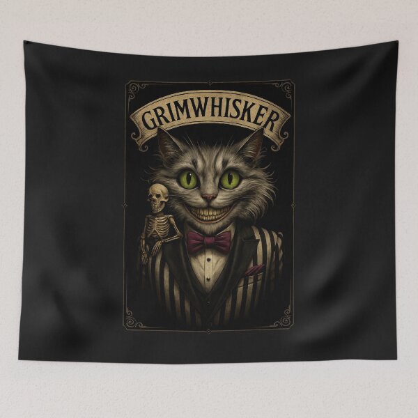 Item preview, Grim Whisker designed and sold by Cats and Other Things.
