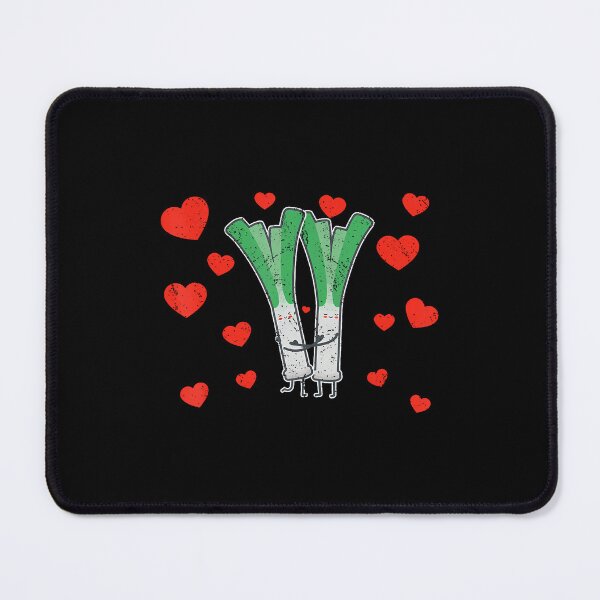 Item preview, Cute Leek Couple Hugging Leek Vegetable Lovers designed and sold by RubySandy.