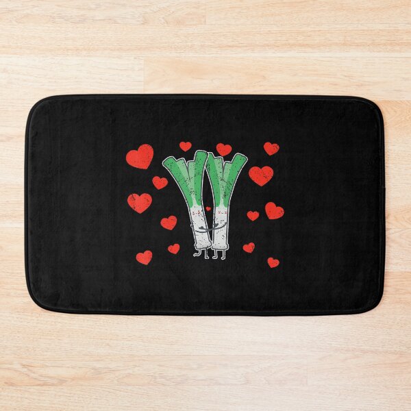 Item preview, Cute Leek Couple Hugging Leek Vegetable Lovers designed and sold by RubySandy.