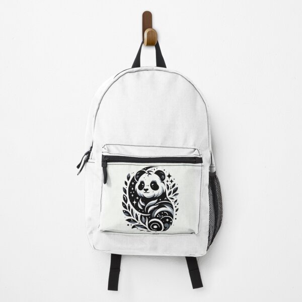 Item preview, Mystic Panda Black and White Illustration designed and sold by BigBlueArt.