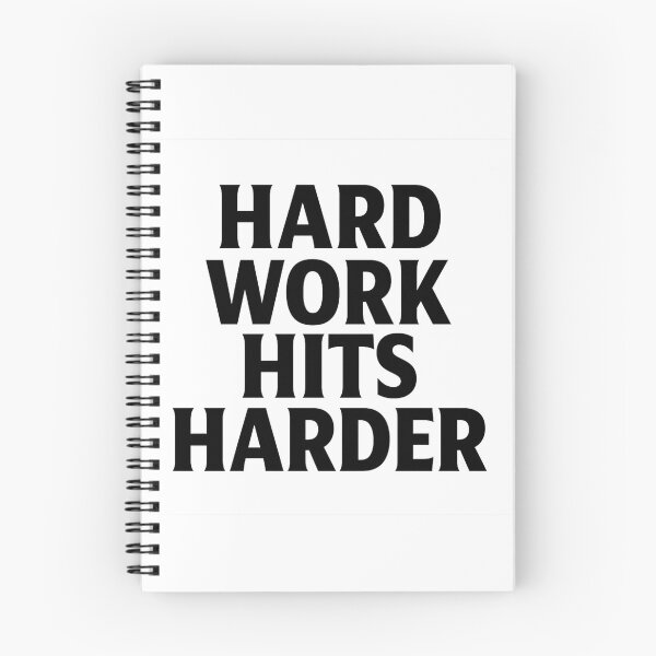 Item preview, Hard Work Hits Harder designed and sold by kimkosovo.