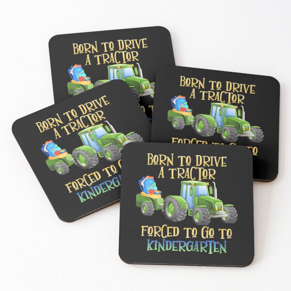 Item preview, Kids Born To Drive A Tractor Forced To Go To Kindergarten designed and sold by FloraVenita.