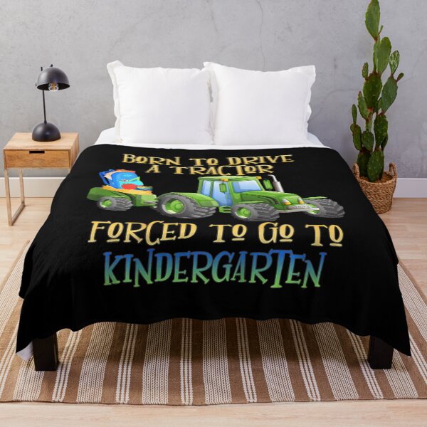 Item preview, Kids Born To Drive A Tractor Forced To Go To Kindergarten designed and sold by FloraVenita.