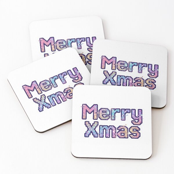Item preview, Merry Xmas Pixel Glitter Y2K Sparkle Retro Christmas Aesthetic designed and sold by ArtByYunus.