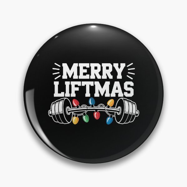 Item preview, Merry Liftmas Weightlifting Barbell Funny Holiday Strength designed and sold by khdmalakarak.