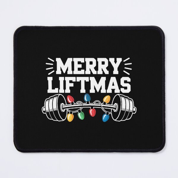 Item preview, Merry Liftmas Weightlifting Barbell Funny Holiday Strength designed and sold by khdmalakarak.