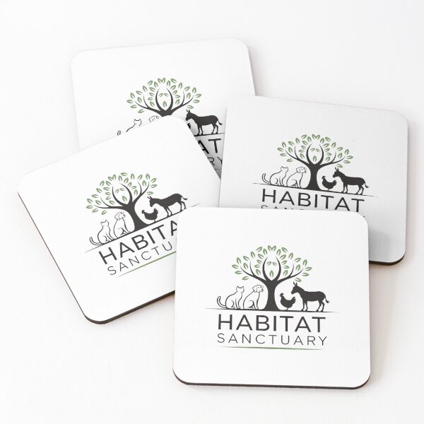 Artikelvorschau, Habitat Sanctuary Griechenland Logo Schwarz entworfen und verkauft von HabitatSanct.