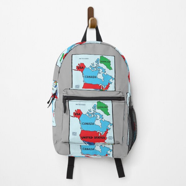 Item preview, Colorful Cartoon Map of North America & Caribbean designed and sold by mashmosh.