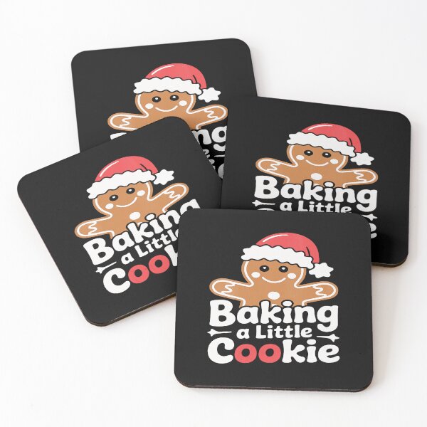 Item preview, Baking Little Cookie Gingerbread Girl Cute Holiday Cheer designed and sold by khdmalakarak.