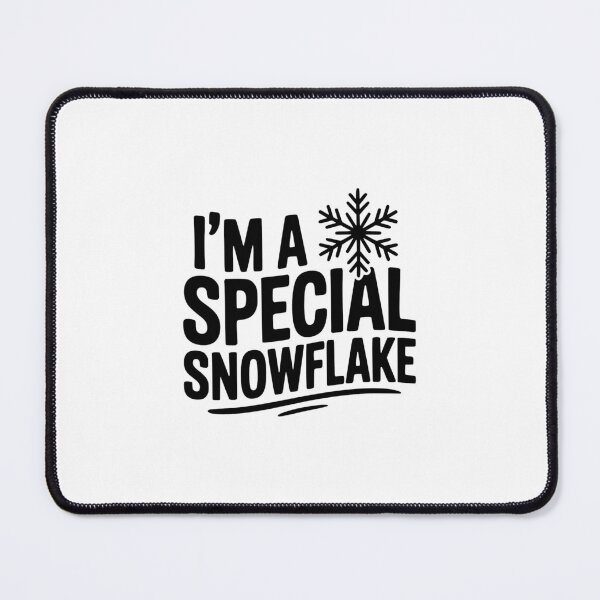 Item preview, I Am Special Snowflake Funny Winter Holiday Statement designed and sold by khdmalakarak.