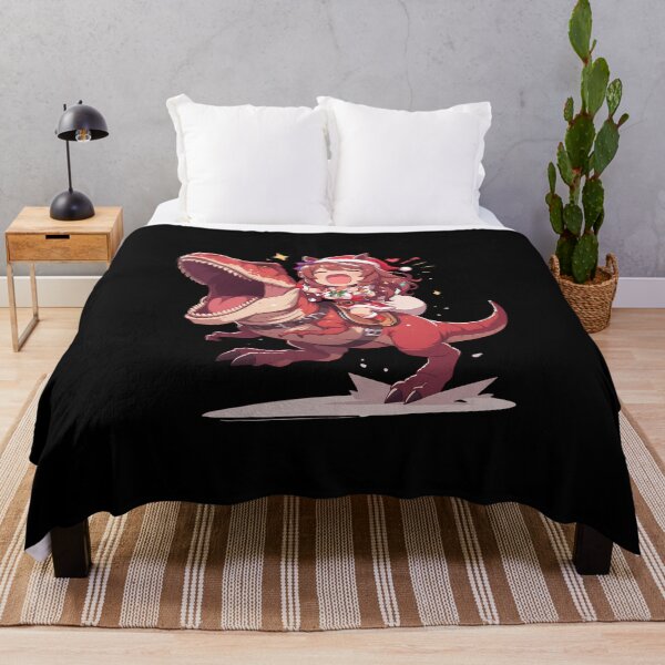 Item preview, Super Creek Santa Christmas Ride On Red T-Rex Uma Musume Anime designed and sold by HumbertoValveno.