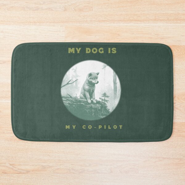 Item preview, My Dog is My Co-Pilot 6 dogs. designed and sold by "Vibe & Style Merch".