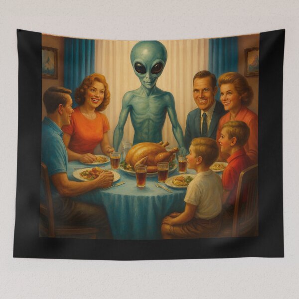 Item preview, Alien Guest, Extra Gravy designed and sold by Cats and Other Things.