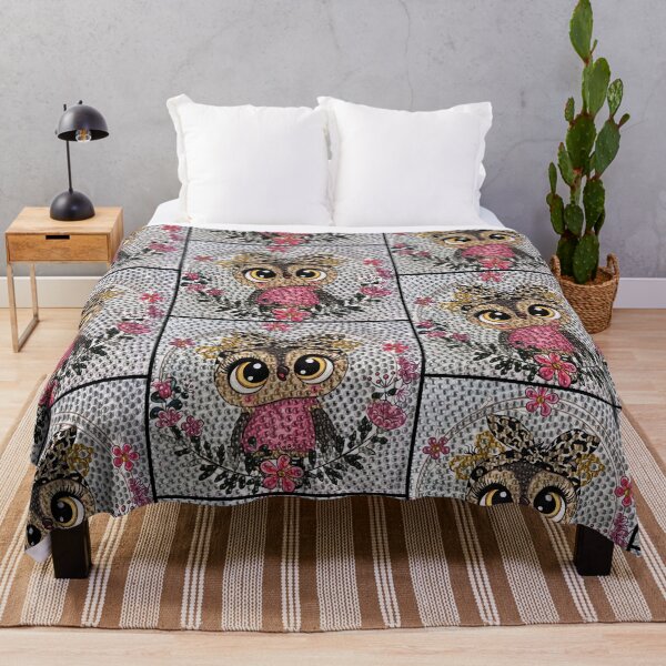 Item preview, Cute Boho Owl – Night Magic designed and sold by DuMaxArt.