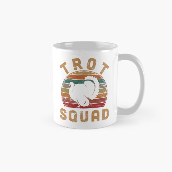 Item preview, Cute Trot Squad Fall Thanksgiving 80s Happy Gobble designed and sold by CalvinVanAuken.