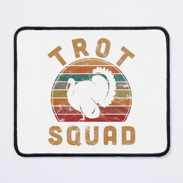 Item preview, Cute Trot Squad Fall Thanksgiving 80s Happy Gobble designed and sold by CalvinVanAuken.