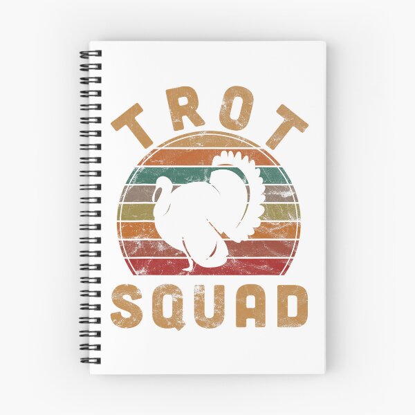 Item preview, Cute Trot Squad Fall Thanksgiving 80s Happy Gobble designed and sold by CalvinVanAuken.