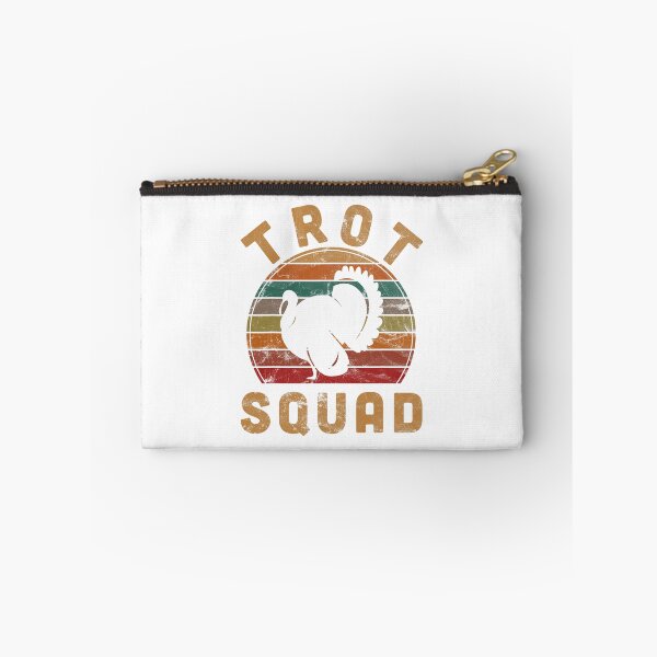 Item preview, Cute Trot Squad Fall Thanksgiving 80s Happy Gobble designed and sold by CalvinVanAuken.