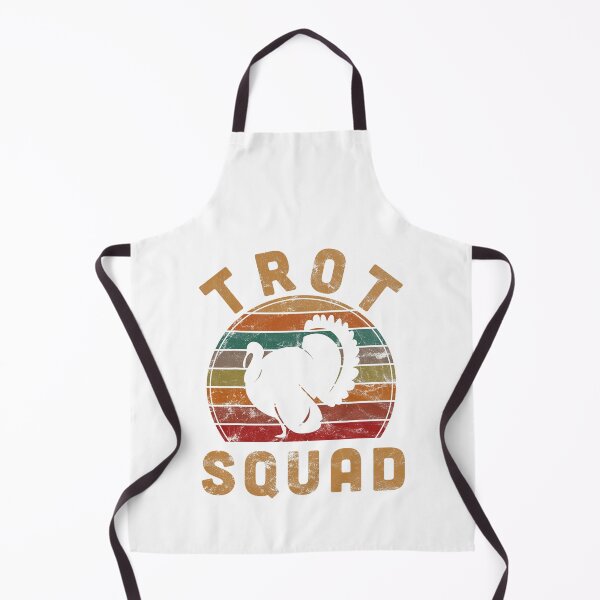 Item preview, Cute Trot Squad Fall Thanksgiving 80s Happy Gobble designed and sold by CalvinVanAuken.