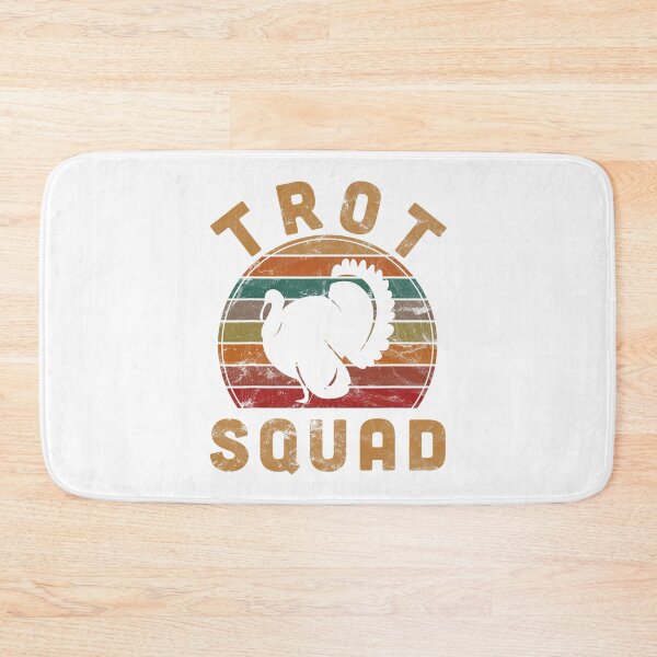 Item preview, Cute Trot Squad Fall Thanksgiving 80s Happy Gobble designed and sold by CalvinVanAuken.
