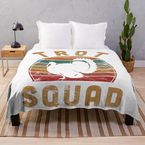 Item preview, Cute Trot Squad Fall Thanksgiving 80s Happy Gobble designed and sold by CalvinVanAuken.