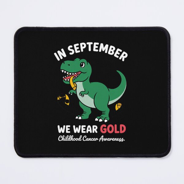 Item preview, in September We Wear Gold Childhood Cancer Awareness Ribbon  designed and sold by VasilisLamArt.
