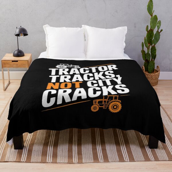 Item preview, Farming Farm Tractors, Tractor Tracks, Not City Cracks designed and sold by SnackPAC.