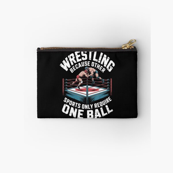 Item preview, Wrestling Because Other Sports Require One Ball designed and sold by JuanitaJulia.