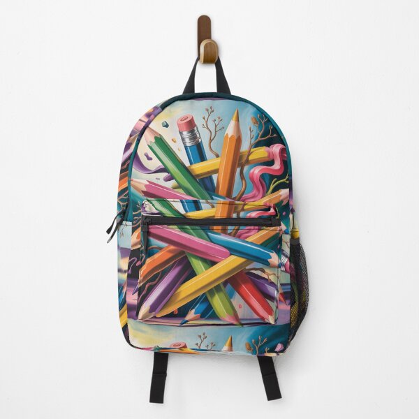 Item preview, Аbstract composition of various colored pencils. designed and sold by Lilashakti ⭐️ ⭐️ ⭐️ ⭐️ ⭐️.