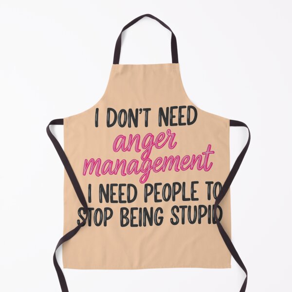Item preview, Funny Anger Management Quote Typography | Stop Being Stupid Sarcastic Gift designed and sold by LoveDesignMania.