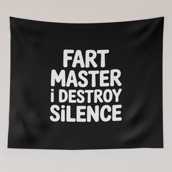 Item preview, Fart Mater I Destroy Silence Farting Joke for Farters designed and sold by SnackPAC.