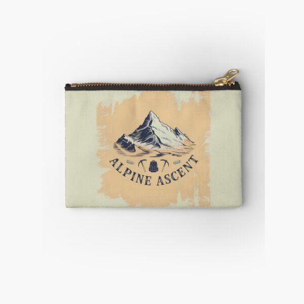 Item preview, Alpine Ascent Mountain Peak Vintage Climbing Gear Design designed and sold by SplashTastic.