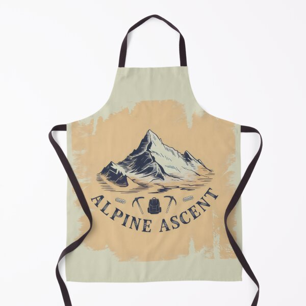 Item preview, Alpine Ascent Mountain Peak Vintage Climbing Gear Design designed and sold by SplashTastic.
