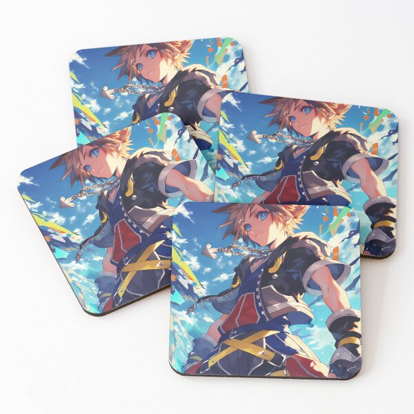 Item preview, Sora Kingdom Hearts Anime Hero Sky Adventure Colorful Fantasy Energy designed and sold by HumbertoValveno.
