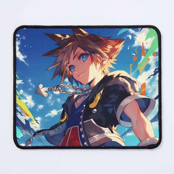 Item preview, Sora Kingdom Hearts Anime Hero Sky Adventure Colorful Fantasy Energy designed and sold by HumbertoValveno.