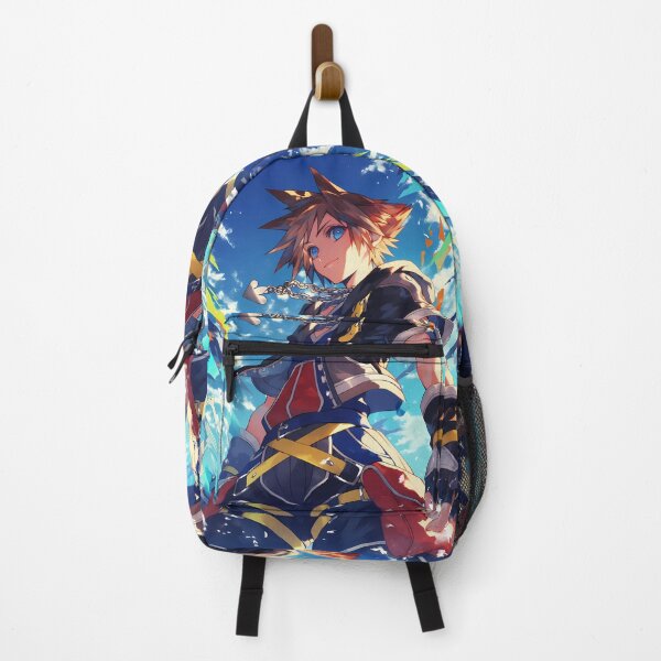 Item preview, Sora Kingdom Hearts Anime Hero Sky Adventure Colorful Fantasy Energy designed and sold by HumbertoValveno.