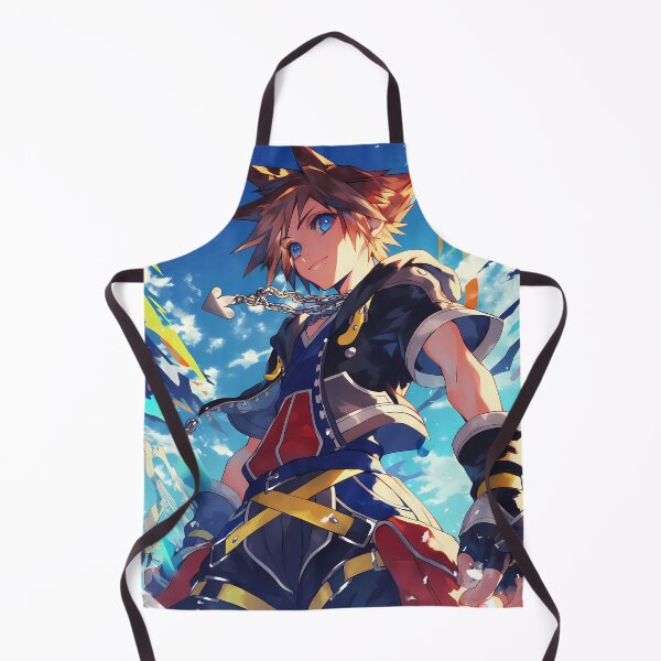 Item preview, Sora Kingdom Hearts Anime Hero Sky Adventure Colorful Fantasy Energy designed and sold by HumbertoValveno.