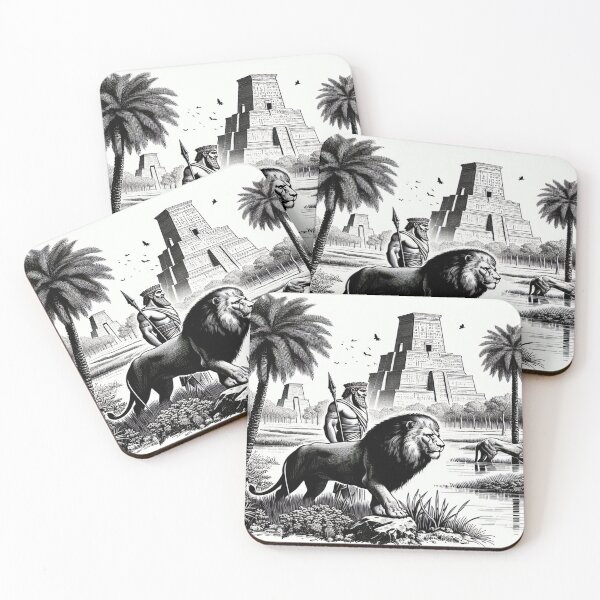 Item preview, Lion of Babylon, Mesopotamia designed and sold by Redbdon.