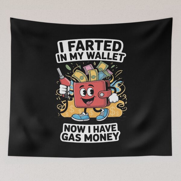 Item preview, Farted in My Wallet Now I Have Gas Mone Funny Donkey designed and sold by SnackPAC.