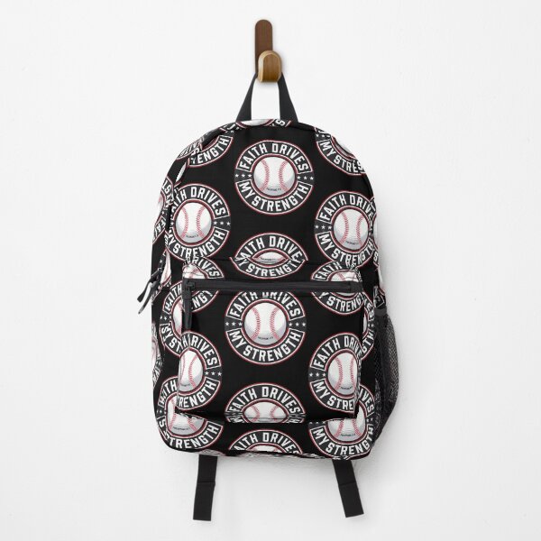 Item preview, Faith Drives My Strength Baseball Christian designed and sold by TaraAnnie.