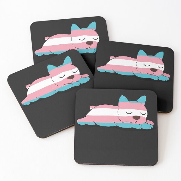 Item preview, Dog Sleep Transsexual Transgender Pride LGBTQ Transgender designed and sold by AvagondaMind.
