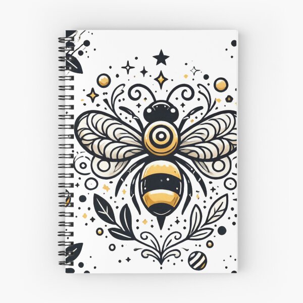 Item preview, Boho Celestial Honey Bee Aesthetic Illustration designed and sold by BigBlueArt.