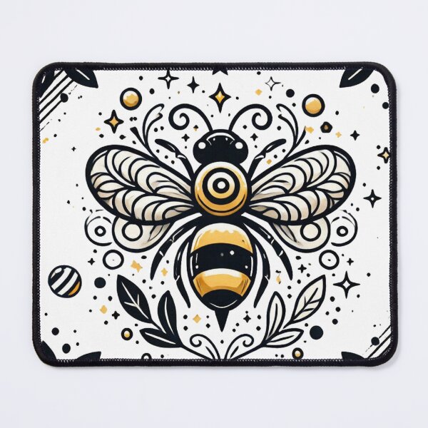 Item preview, Boho Celestial Honey Bee Aesthetic Illustration designed and sold by BigBlueArt.