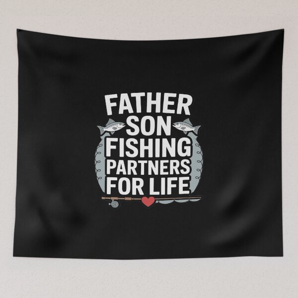 Item preview, Father and Son Fishing Partners designed and sold by SnackPAC.