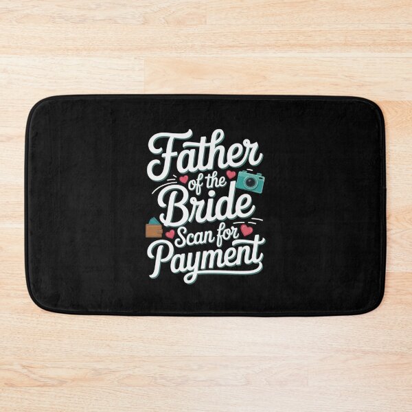 Item preview, Father of The Bride Barcode designed and sold by SnackPAC.