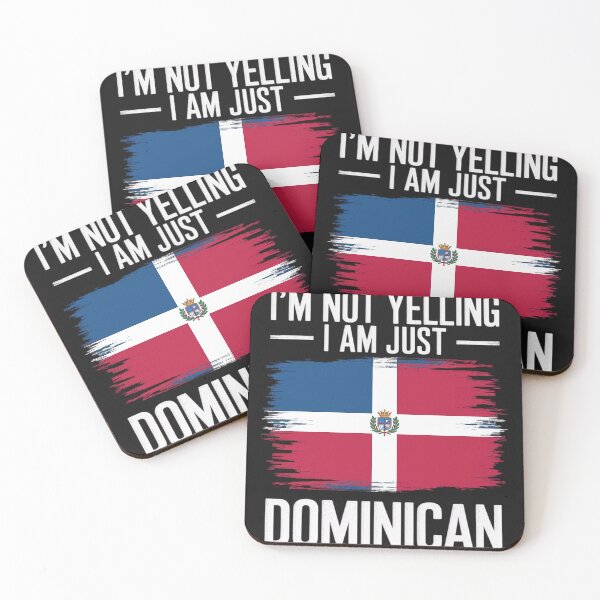 Item preview, Dominican Flag I'm Not Yelling I'm Dominican designed and sold by AvagondaMind.