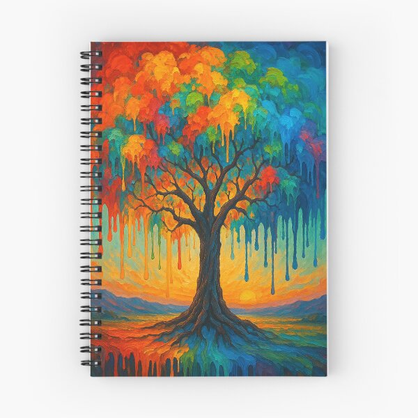 Item preview, Drippy Vibrant Tree of Life designed and sold by alw951.