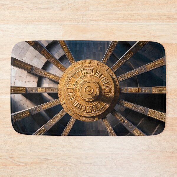 Item preview, 3D Perspectives, Cyberpunk Egyptian Hieroglyphics, Symmetrical Textures (image size 8320x12480) designed and sold by Digital-Davinci.