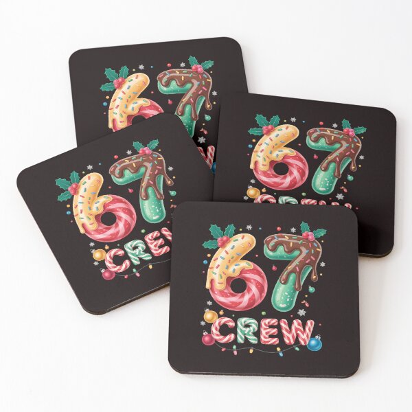 Item preview, Sixty Seven Christmas Candy Numbers Festive Holiday Fun designed and sold by ImeldaSparks.