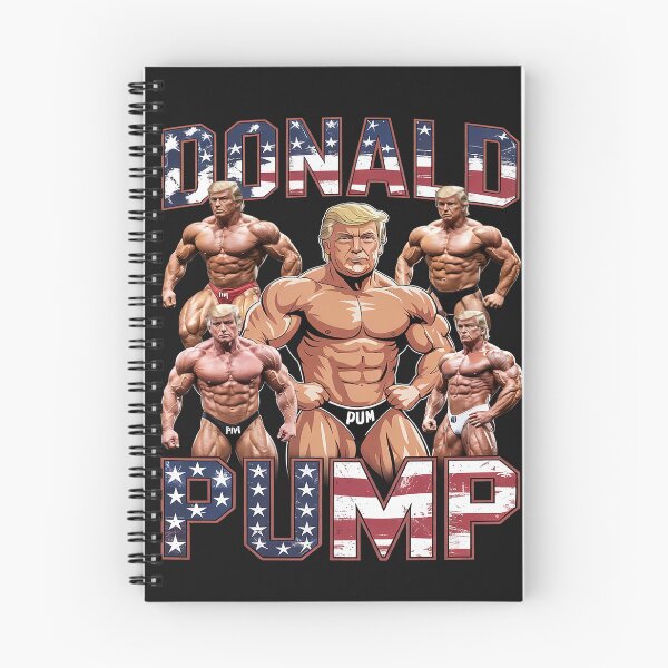 Item preview, Donald Pump Gym Collage Photo Meme Funny designed and sold by AvagondaMind.